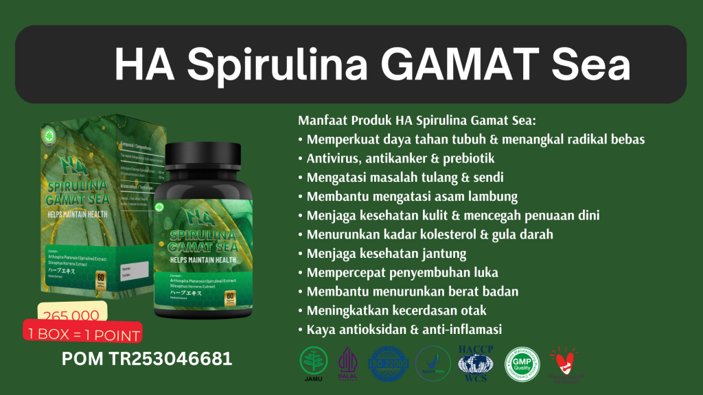 HA Spirulina GAMAT Sea