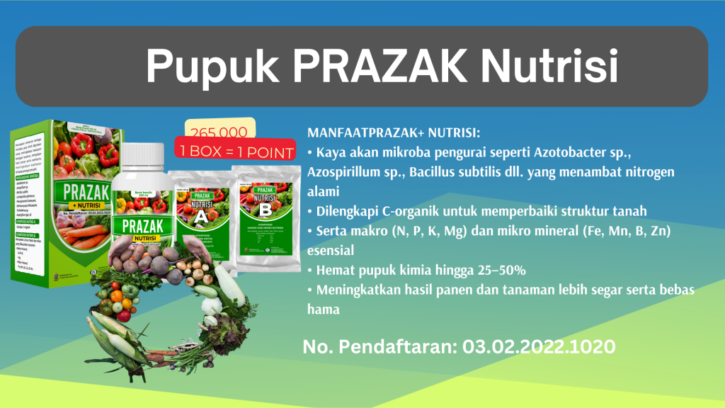 Pupuk PRAZAK Nutrisi