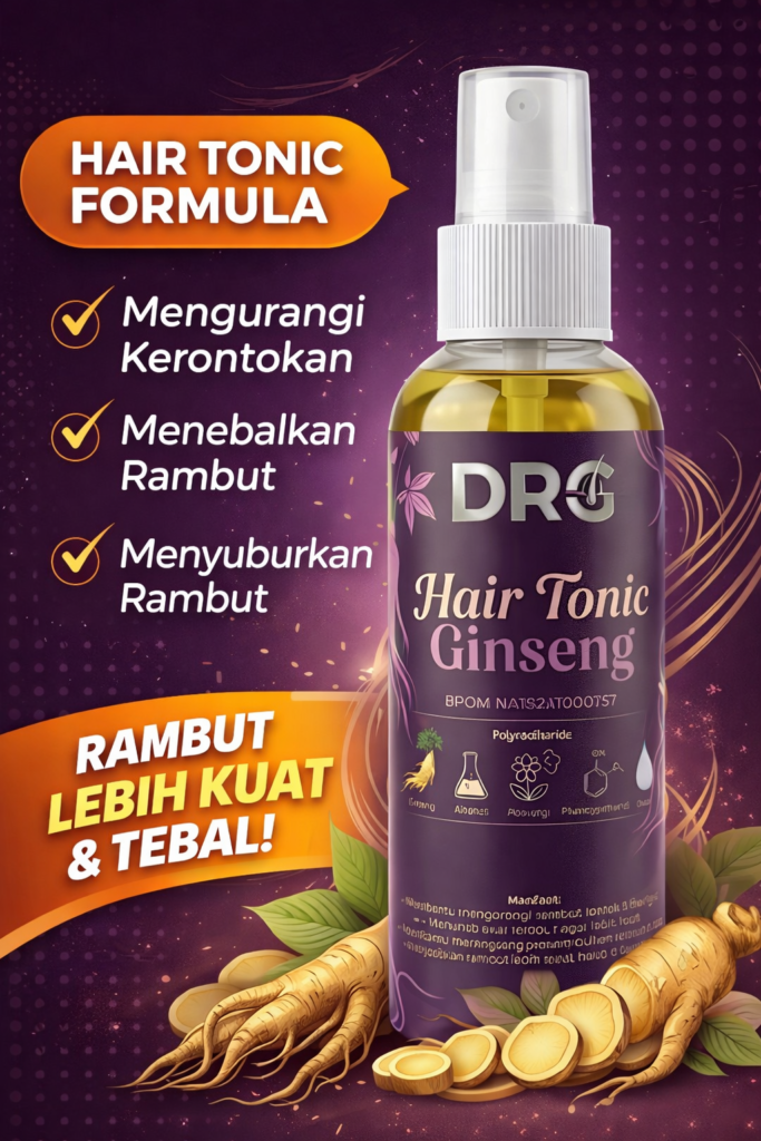Produk DRG Hair Tonic Ginseng