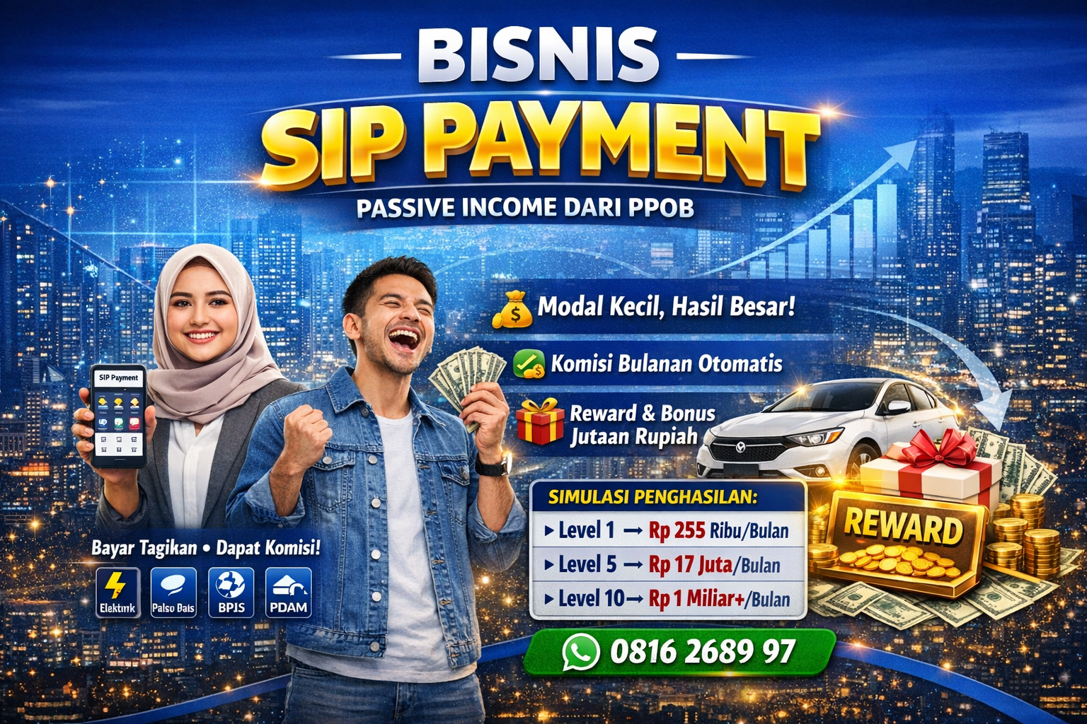 Bisnis SIP Payment – Bangun Penghasilan Bulanan Tanpa Ribet!