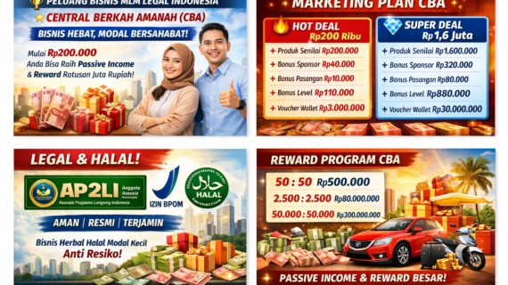 Bisnis CBA (Central Berkah Amanah) Bisnis Hebat Modal Bersahabat