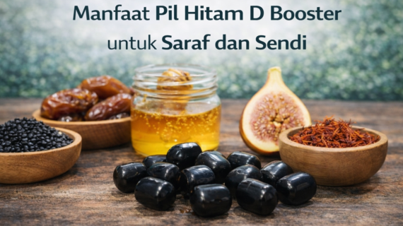 Manfaat Pil Hitam D Booster untuk Saraf dan Sendi