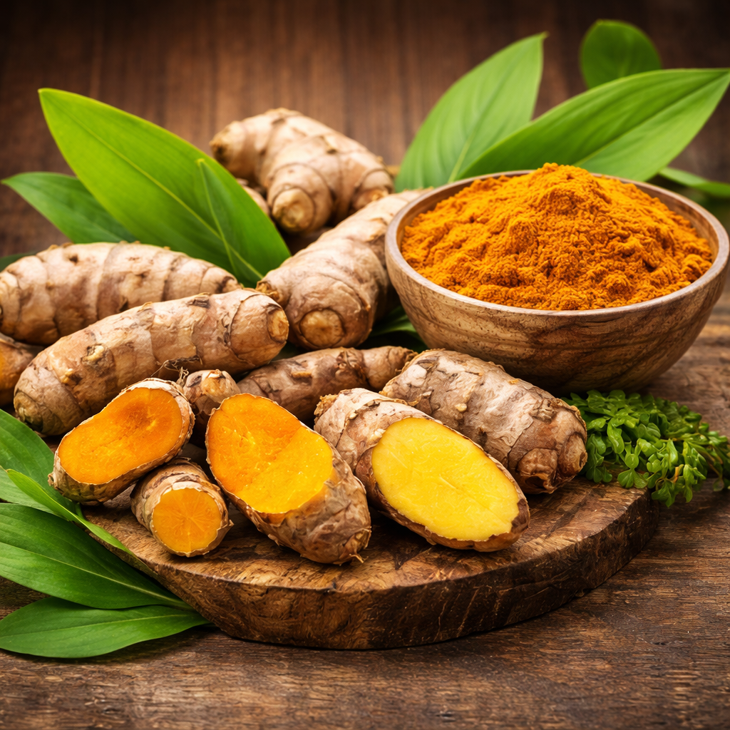 gambar tanaman obat kunyit