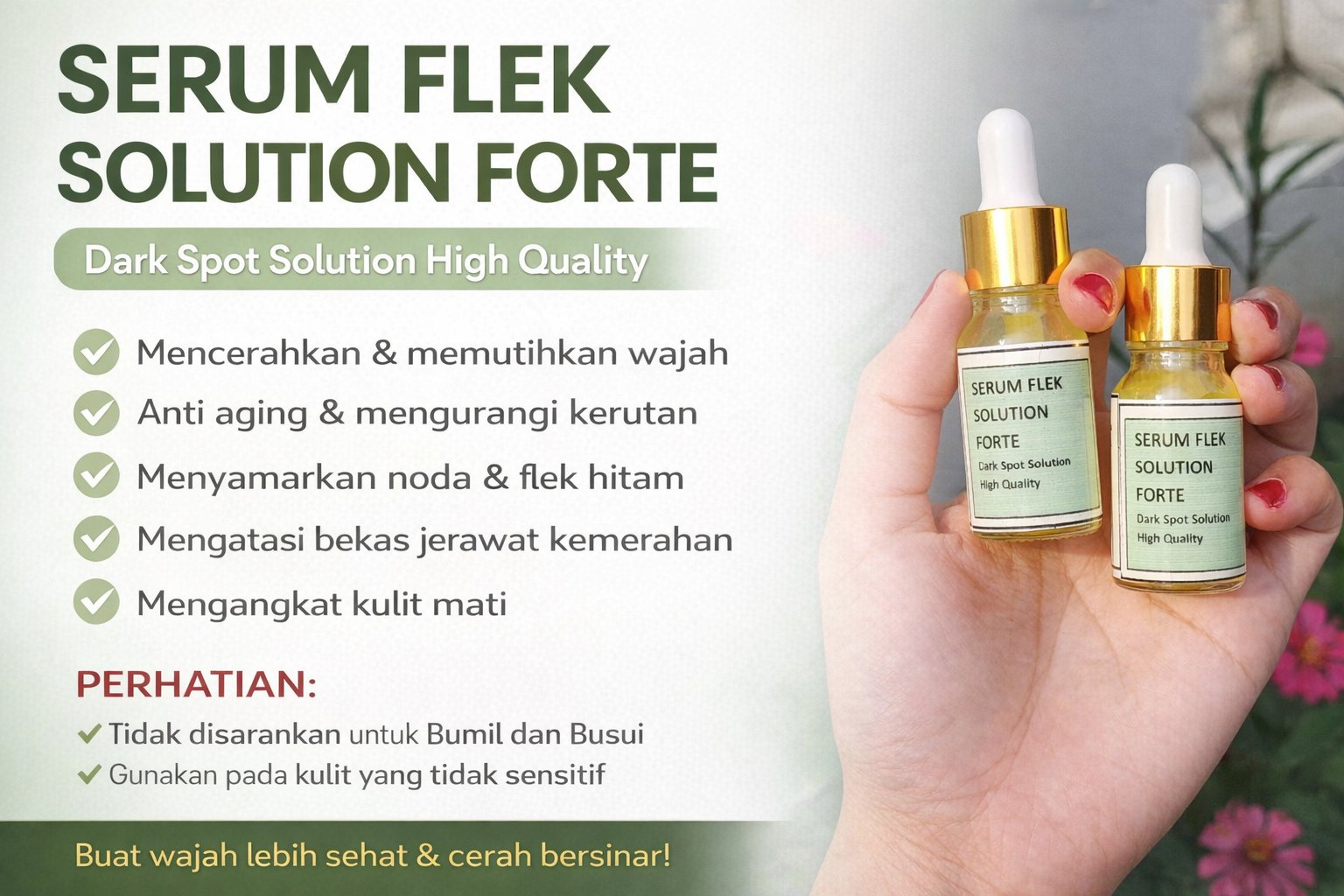 Serum Flek Solution Forte - Gambar 2