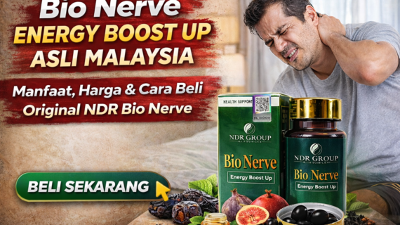 Bio Nerve Energy Boost Up Asli Malaysia – Manfaat, Harga, dan Cara Beli Original NDR Bio Nerve
