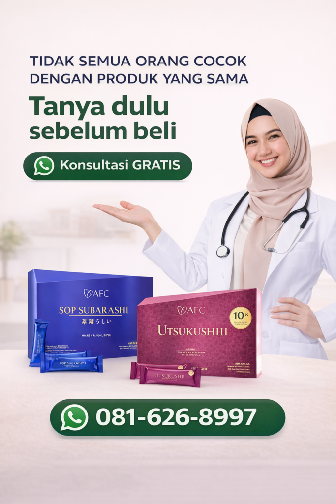 Konsultasi gratis untuk produk suplemen