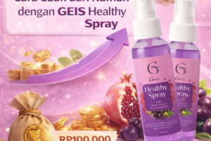 Peluang Bisnis Modal 100 Ribu: Cara Cuan dari Rumah dengan GEIS Healthy Spray