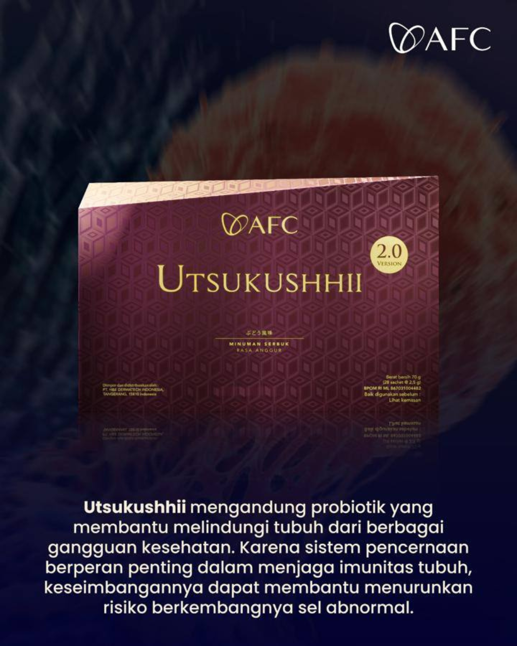 Utsukushhii Mengandung Probiotik
