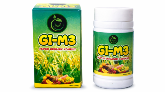 PUPUK ORGANIK GI-M3 PANEN CEPAT DAN SEHAT