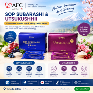 Jual SOP Subarashi AFC Jepang di Palu