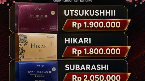 Harga Produk AFC 2026 Terbaru: Subarashi, Utsukushhii & Hikari