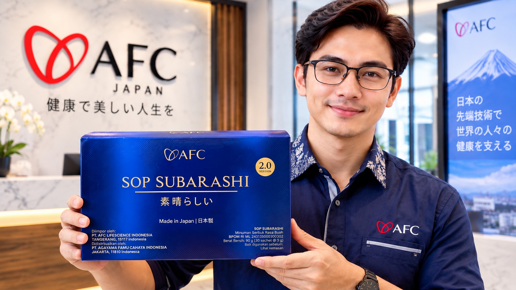 Jual SOP Subarashi dan Utsukushhii Asli AfC Jepang di Toraja Tana Toraja 5 Jual SOP Subarashi dan Utsukushhii Asli AfC Jepang di Toraja Tana Toraja - Gambar 4