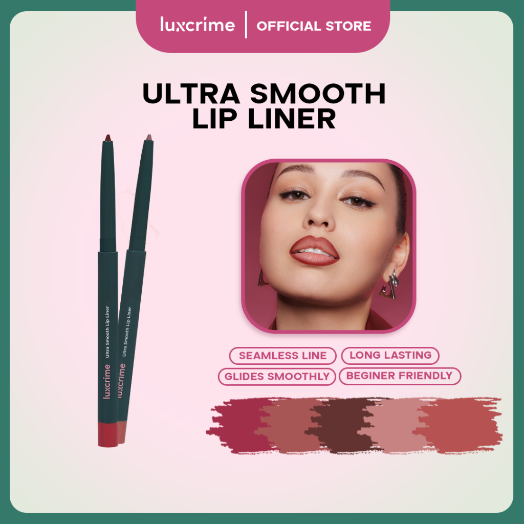 Produk Luxcrime Ultra Smooth Lip Liner untuk pilihan makeup 11.11